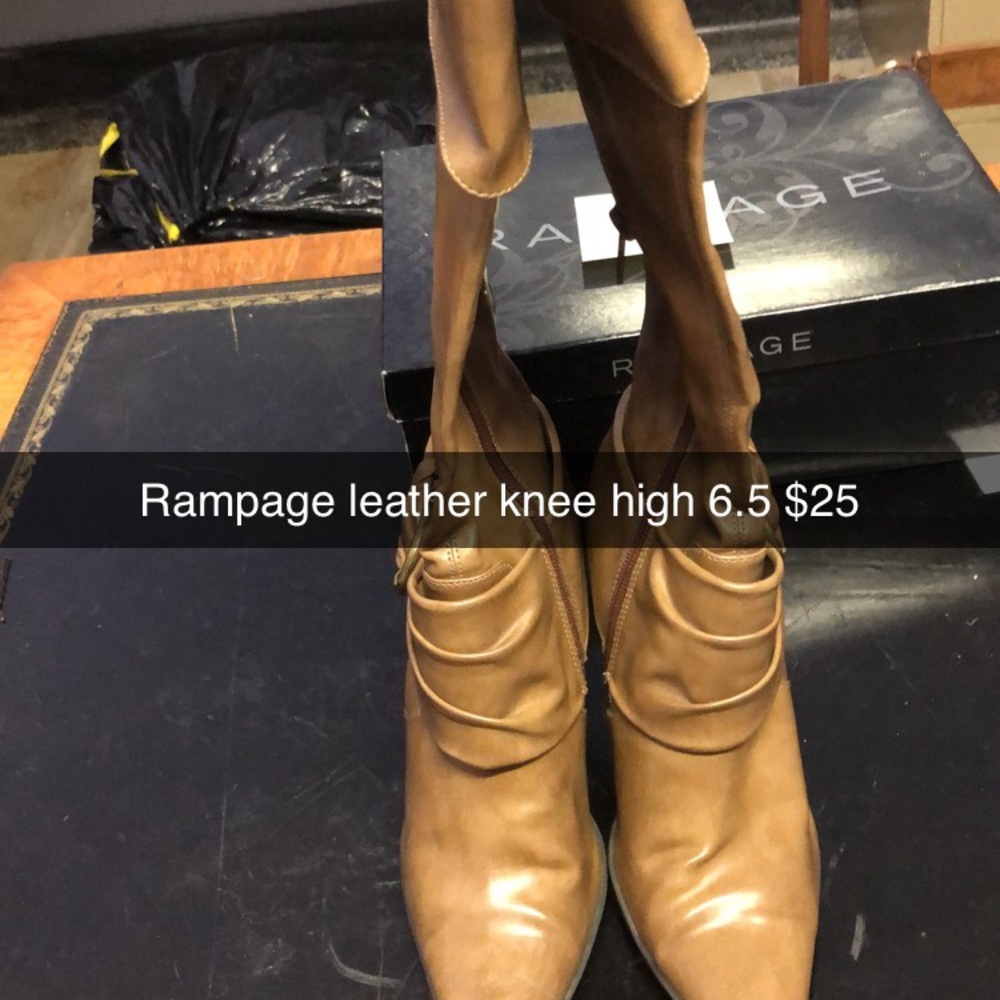 Knee high boots